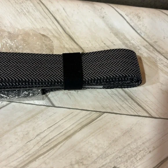 Adidas Golf Belt Reversible Cut to size Stretch color black noir New - Picture 7 of 10